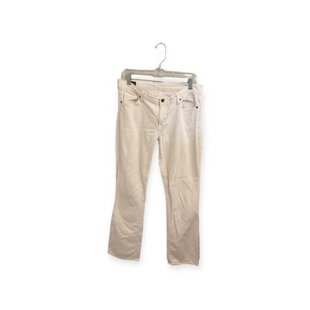 Women’s white Citizens of Humanity high-rise,‎ bootcut jeans, size 32
